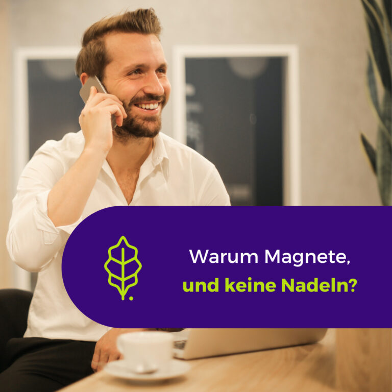 Namensschild mit Magnet