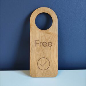 "Bitte nicht stören" - Schild