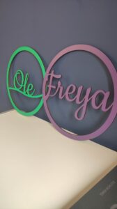 Namensschild Kinderzimmer