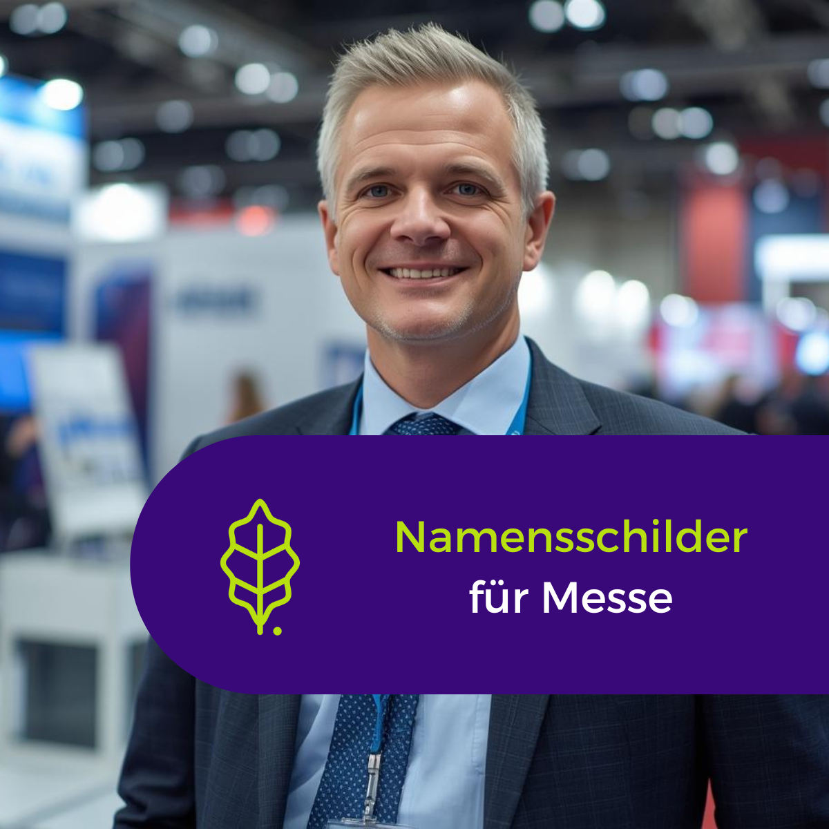 Namensschilder für Messe